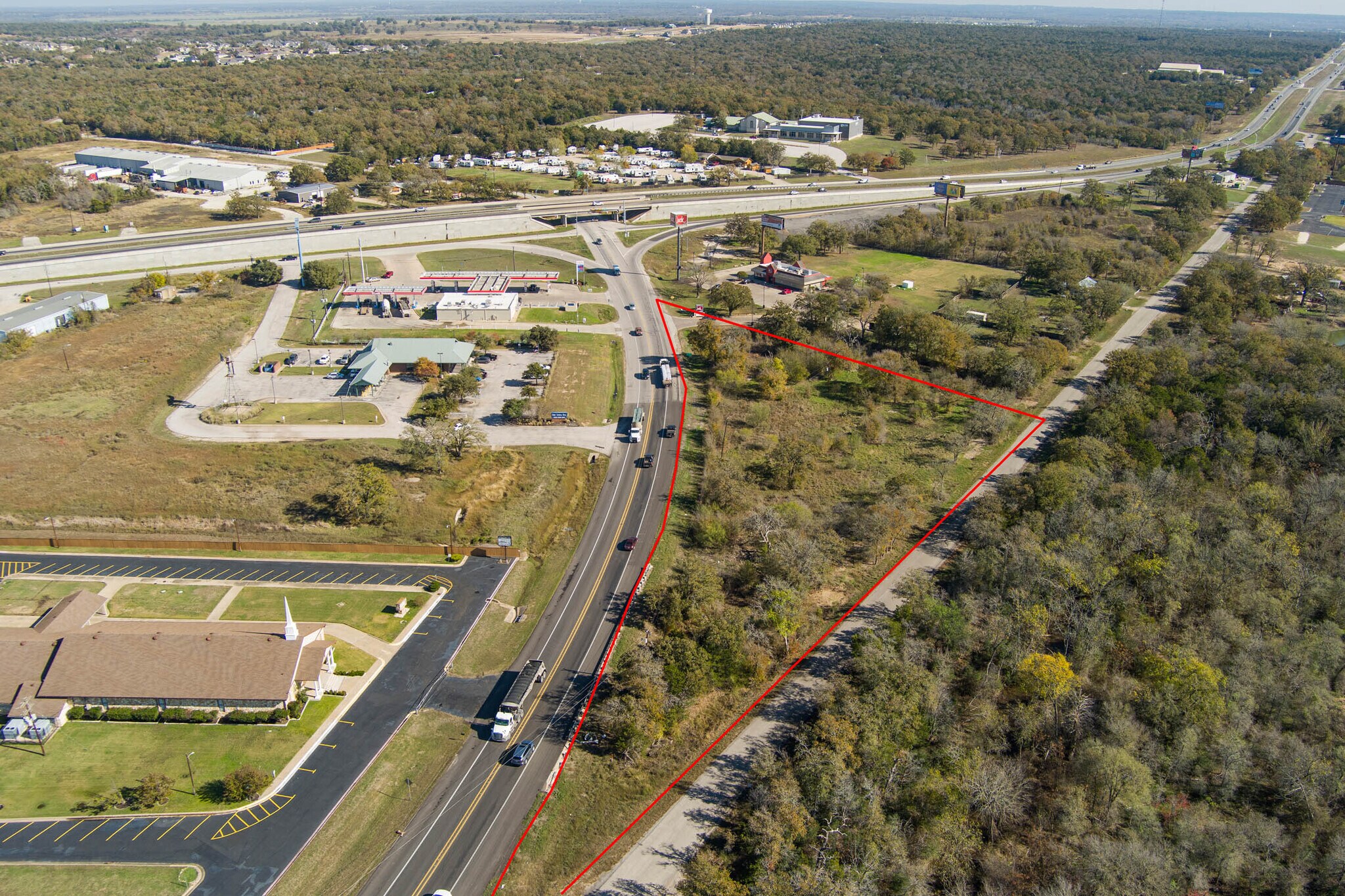 119 W TX-21, Cedar Creek, TX à vendre Aérien– Image 1 sur 16
