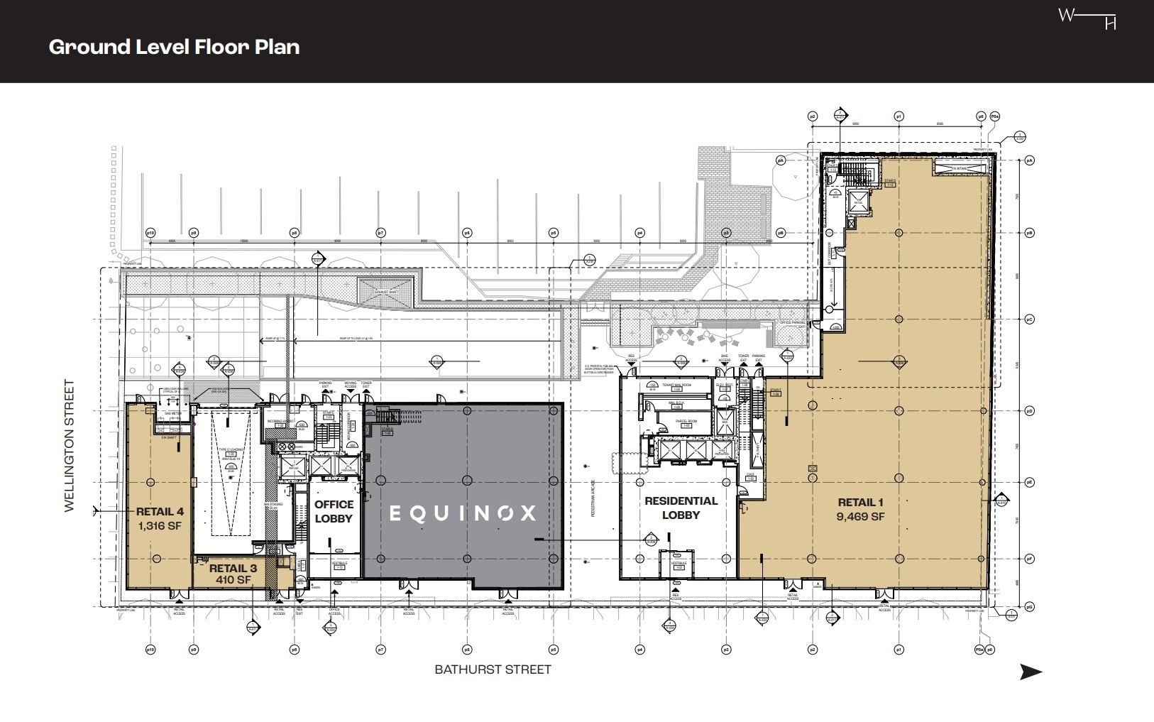 88 Bathurst St, Toronto, ON à louer Plan d’étage– Image 1 sur 2