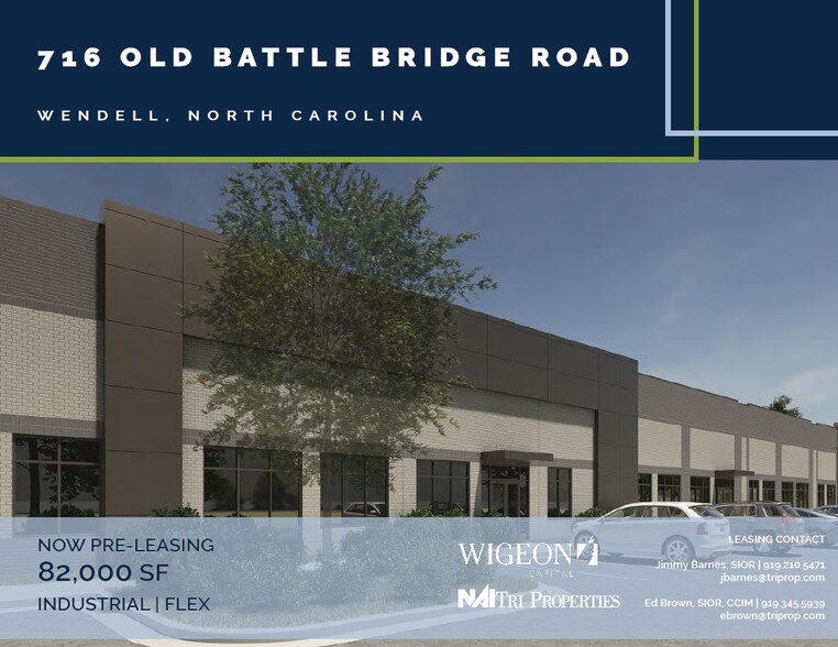 716 Old Battle Bridge Rd, Wendell, NC à louer - Photo de l’immeuble – Image 1 sur 1