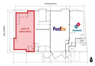 5433-5439 Johnson Dr, Mission, KS à louer Plan de site– Image 1 sur 1