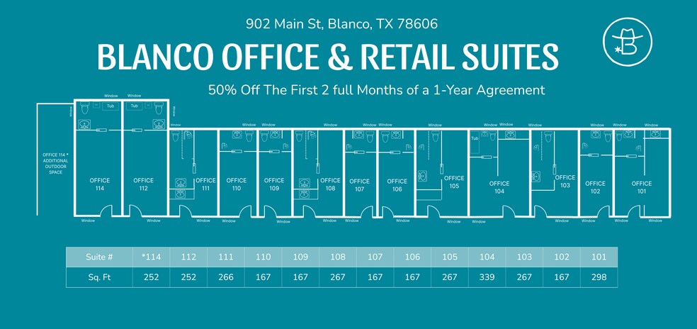 902 Main St, Blanco, TX à louer - Photo de l’immeuble – Image 3 sur 18