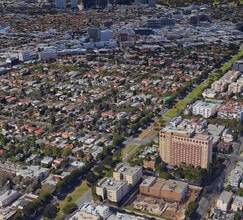 9032-9040 Burton Way, Beverly Hills, CA - Vue aérienne vue de carte