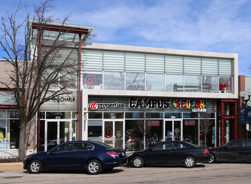599-607 Central Ave, Highland Park, IL à louer - Plan d’étage – Image 3 sur 4