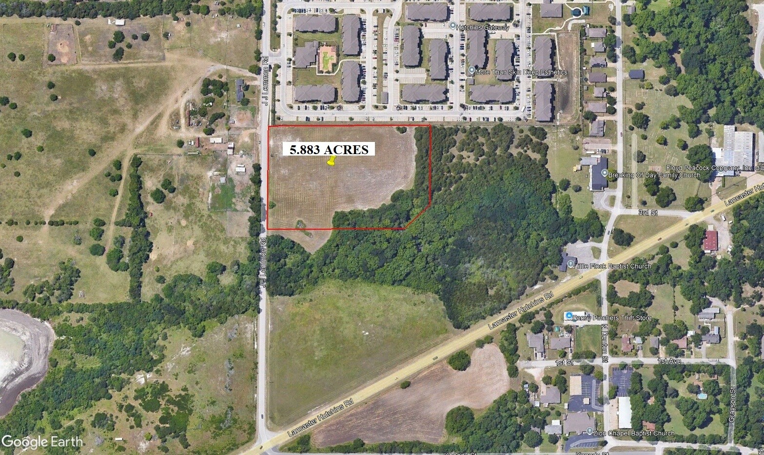 N JJ Lemon Street, Hutchins, TX à vendre Aérien– Image 1 sur 4