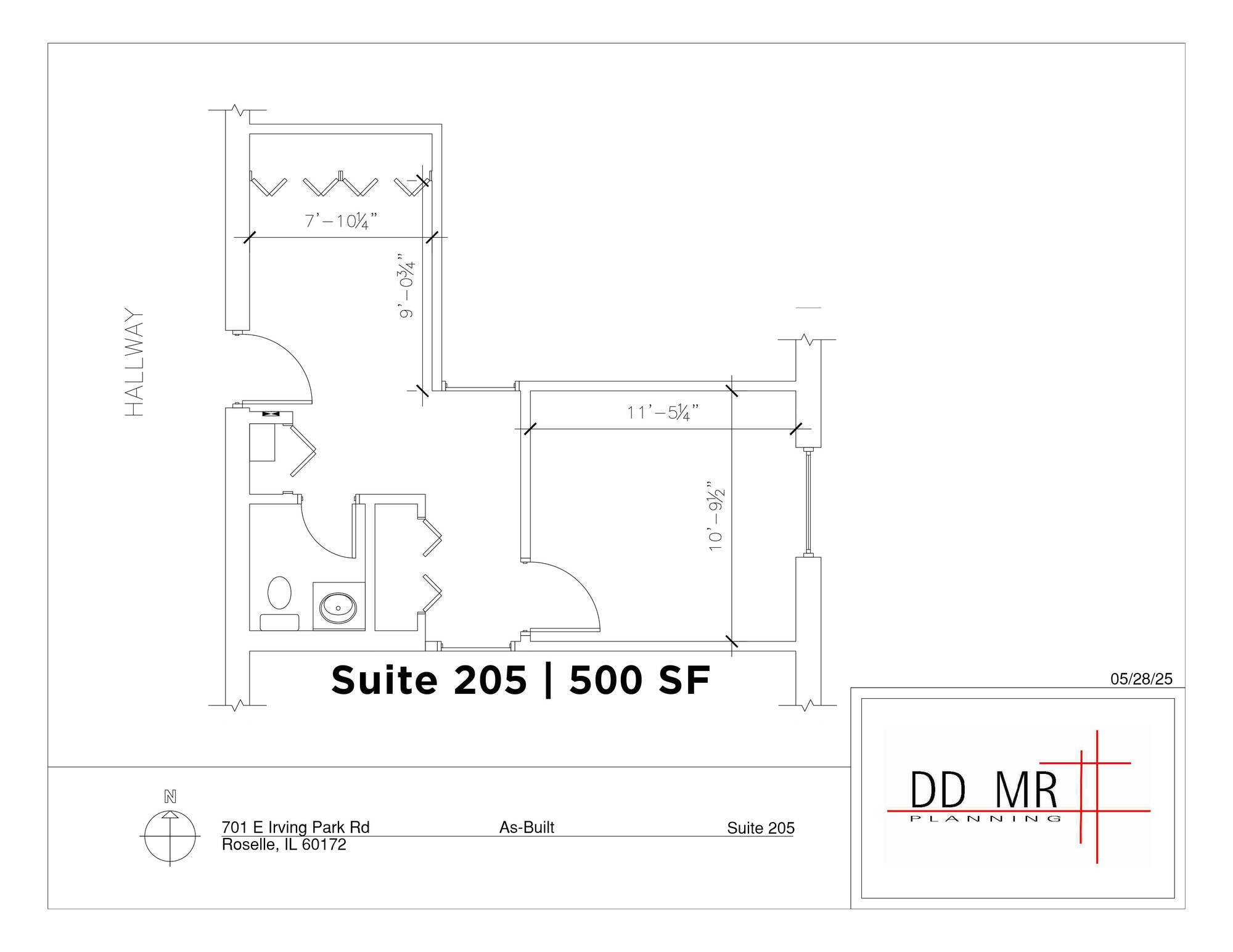 701 E Irving Park Rd, Roselle, IL à louer Plan d’étage– Image 1 sur 1