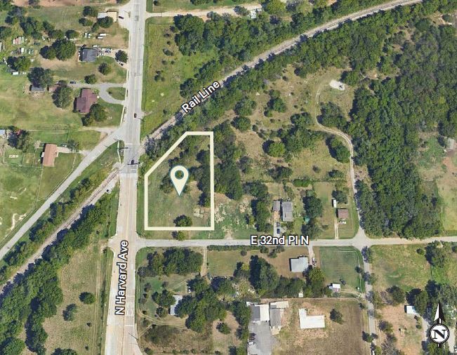 3311 E 32nd Pl N, Tulsa, OK à vendre - Aérien – Image 1 sur 2