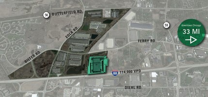 2350 Frieder Ln, Aurora, IL - Vue aérienne  vue de carte - Image1