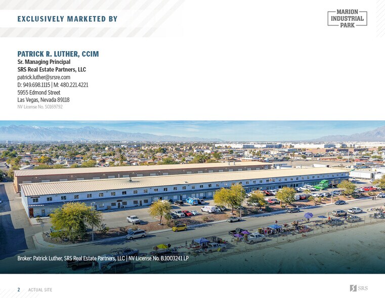 2275 Marion Dr, Las Vegas, NV à vendre - Photo de l’immeuble – Image 2 sur 9