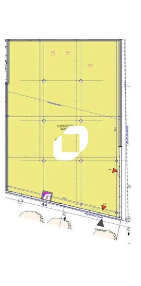 Bureau dans Osny à louer - Plan d’étage – Image 2 sur 4