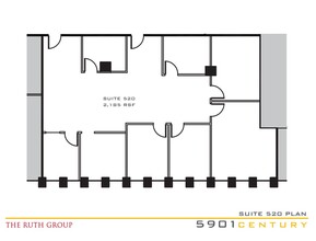 5901 W Century Blvd, Los Angeles, CA à louer Plan d’étage– Image 1 sur 1