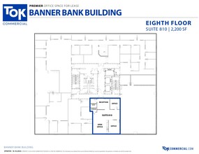 950 W Bannock St, Boise, ID à louer Plan d’étage– Image 1 sur 1