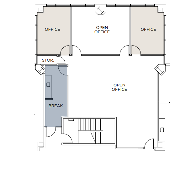 7676 Hazard Center Dr, San Diego, CA à louer Plan d’étage– Image 1 sur 1