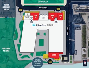 1307 Point St, Baltimore, MD à louer Plan d’étage– Image 1 sur 1