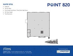 5721 E Rosedale St, Fort Worth, TX à louer Plan d’étage– Image 1 sur 1