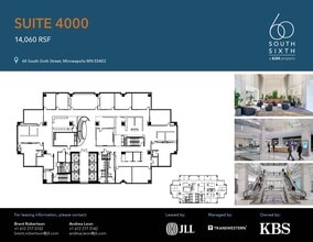 60 S 6th St, Minneapolis, MN à louer Plan d’étage– Image 1 sur 1