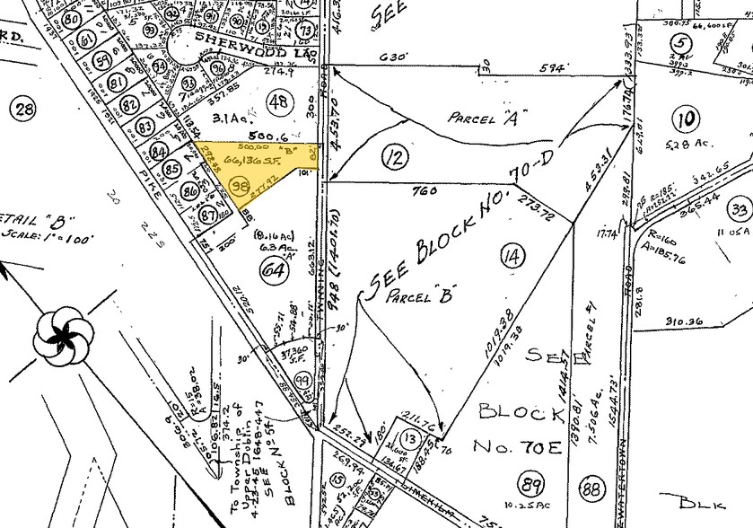 830 Twining Rd, Dresher, PA à louer - Plan cadastral – Image 2 sur 5