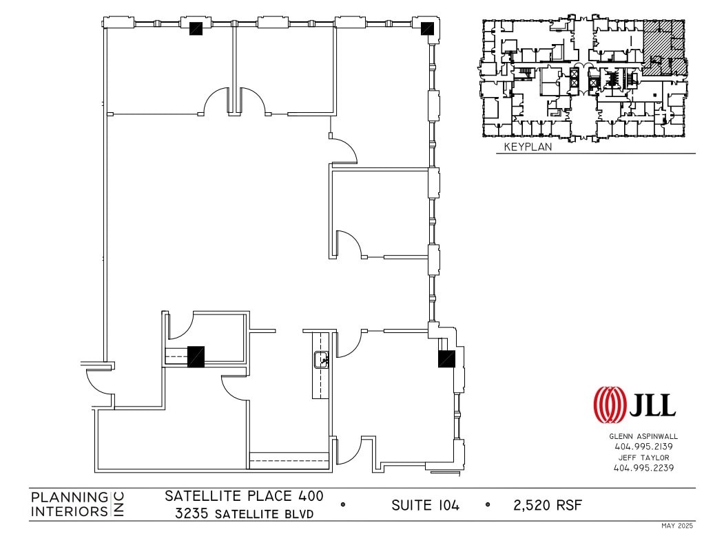 3095 Satellite Blvd, Duluth, GA à louer Plan d’étage– Image 1 sur 1