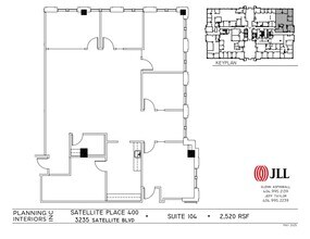 3095 Satellite Blvd, Duluth, GA à louer Plan d’étage– Image 1 sur 1