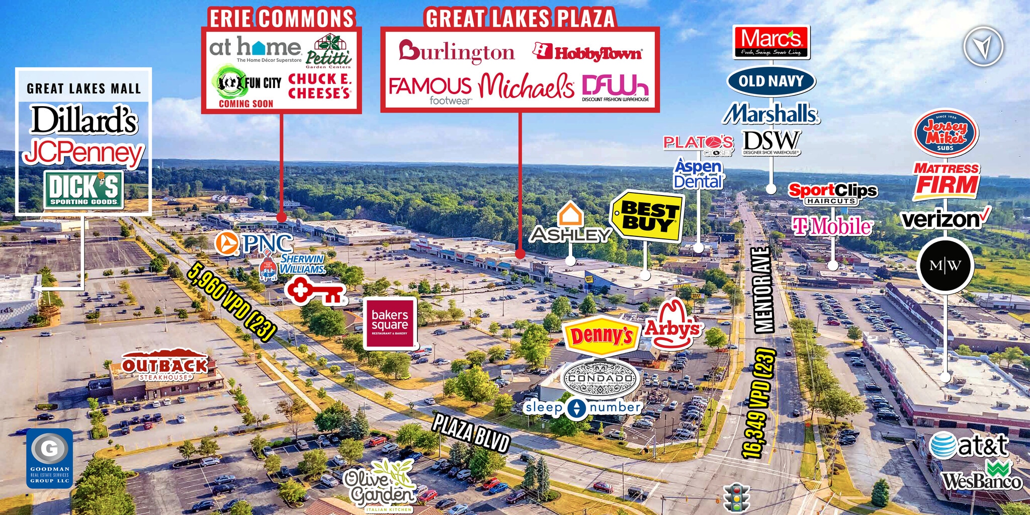 7960-8000 Plaza Blvd, Mentor, OH à louer Photo de l’immeuble– Image 1 sur 16