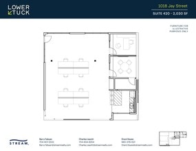 1018 Jay St, Charlotte, NC à louer Plan d’étage– Image 1 sur 1