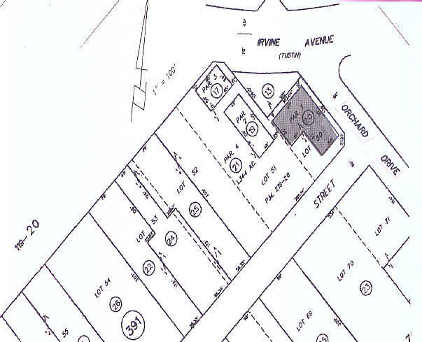 20251 Acacia St, Newport Beach, CA à louer - Plan cadastral – Image 2 sur 4