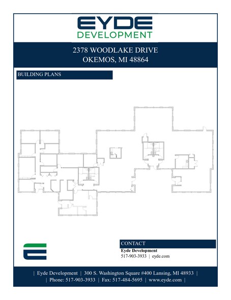 2378 Woodlake Dr, Okemos, MI à louer - Plan d’étage – Image 3 sur 3