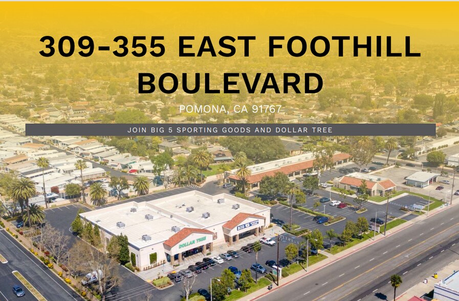 305-355 E Foothill Blvd, Pomona, CA à louer - Photo de l’immeuble – Image 2 sur 28