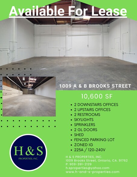 1009-1033 Brooks St, Ontario, CA à louer - Photo de l’immeuble – Image 2 sur 26