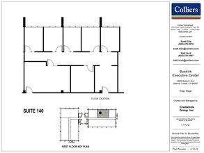 2950 Buskirk Ave, Walnut Creek, CA à louer Plan d’étage– Image 1 sur 1