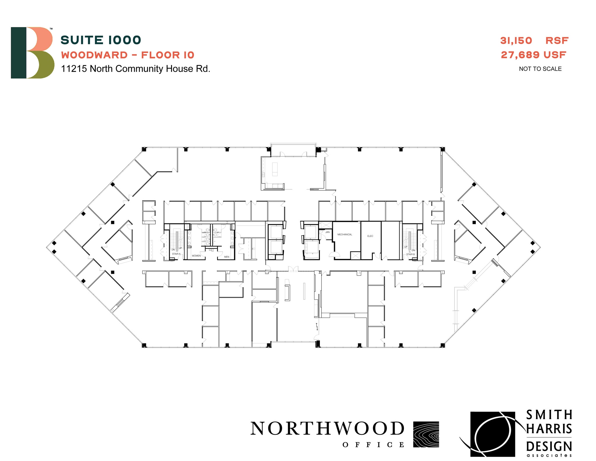 11215 N Community House Rd, Charlotte, NC à louer Plan d’étage– Image 1 sur 1