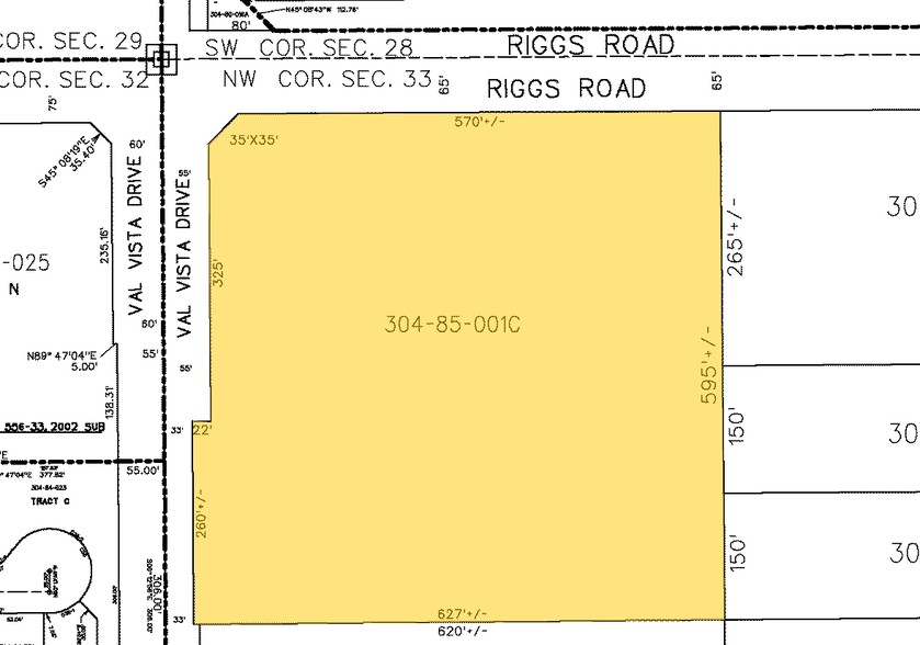 15225 E Riggs Rd, Gilbert, AZ à vendre - Plan cadastral – Image 2 sur 31