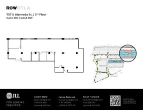 777 S Alameda St, Los Angeles, CA à louer Plan d’étage– Image 1 sur 2