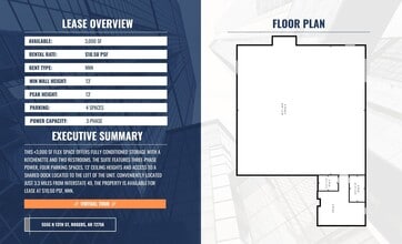 555-559 N 13th St, Rogers, AR à louer Plan d’étage– Image 2 sur 7