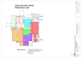 5400 Holiday Dr, Frederick, MD à louer Plan d’étage– Image 1 sur 1