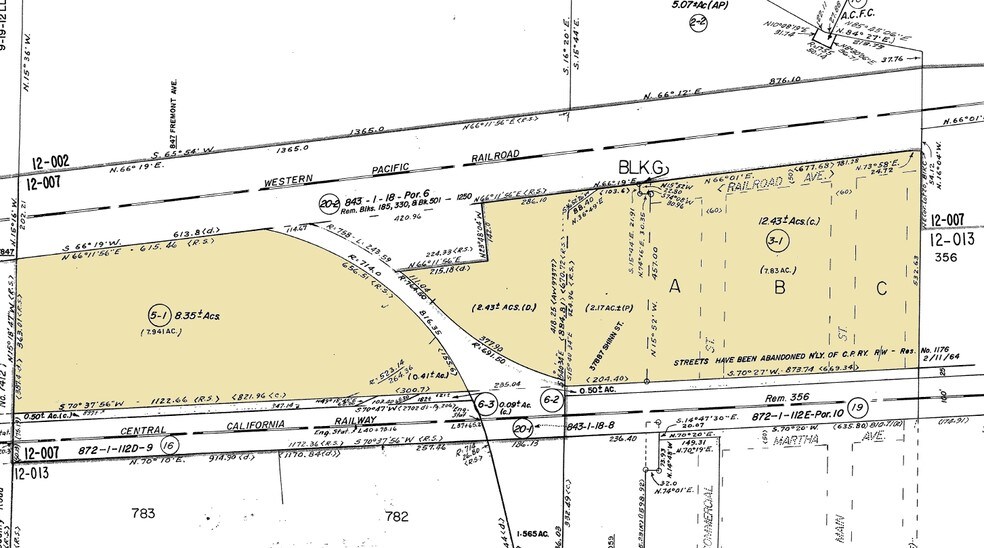 37887-37975 Shinn St, Fremont, CA à vendre - Plan cadastral – Image 2 sur 5