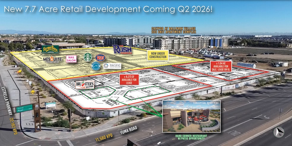 NEC Estrella Parkway & Yuma Road, Goodyear, AZ à vendre - Photo principale – Image 1 sur 2