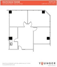 6510 Abrams Rd, Dallas, TX à louer Plan d’étage– Image 1 sur 1