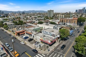 2599 W Pico Blvd, Los Angeles, CA - Vue aérienne  vue de carte