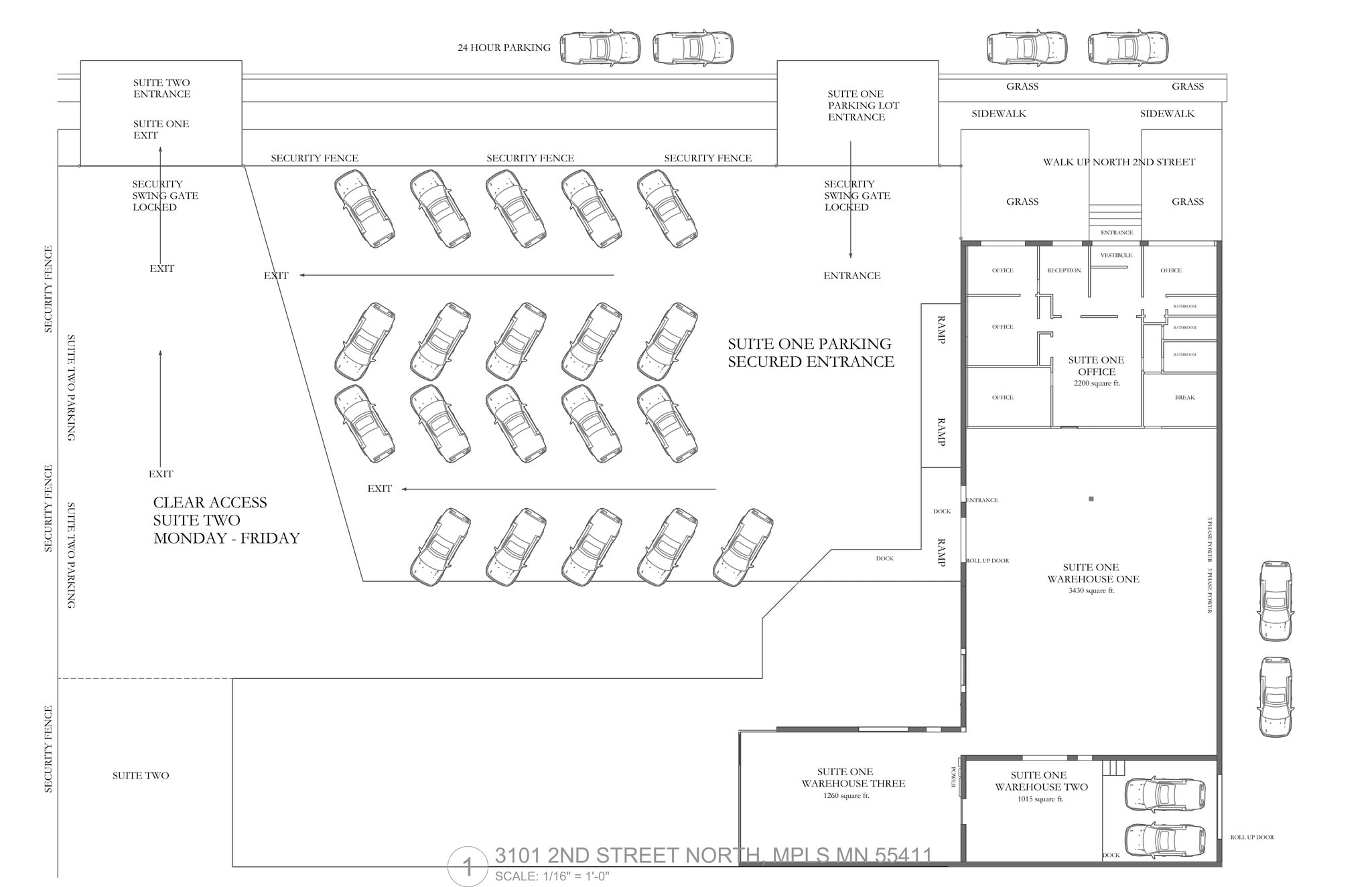3101 N 2nd St, Minneapolis, MN à louer Plan de site– Image 1 sur 1