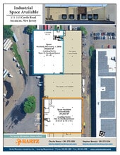 111-115 Castle Rd, Secaucus, NJ à louer Plan d’étage– Image 1 sur 1