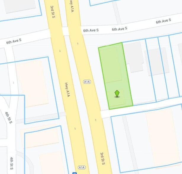 615 3rd St S, Jacksonville Beach, FL à louer - Plan cadastral – Image 3 sur 3