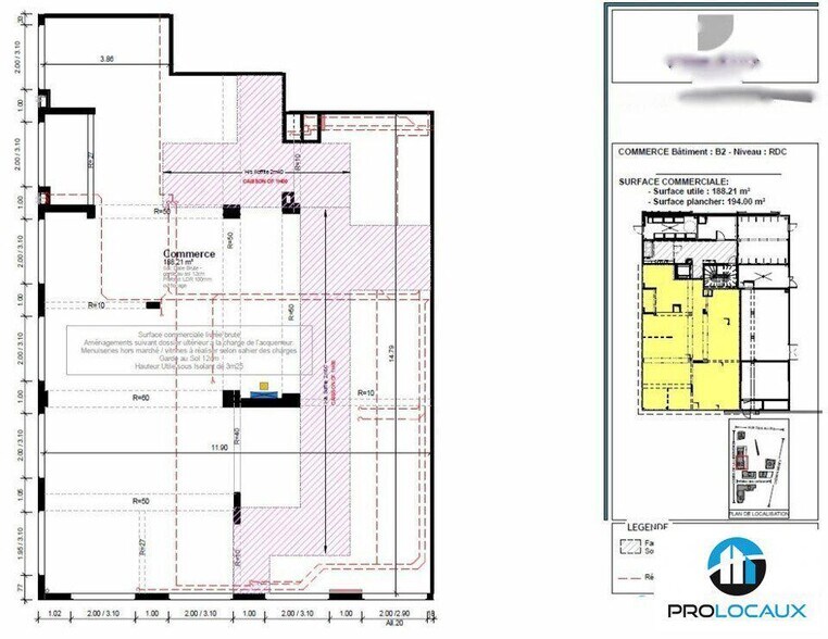 Local commercial dans Grenoble à louer - Photo de l’immeuble – Image 2 sur 3