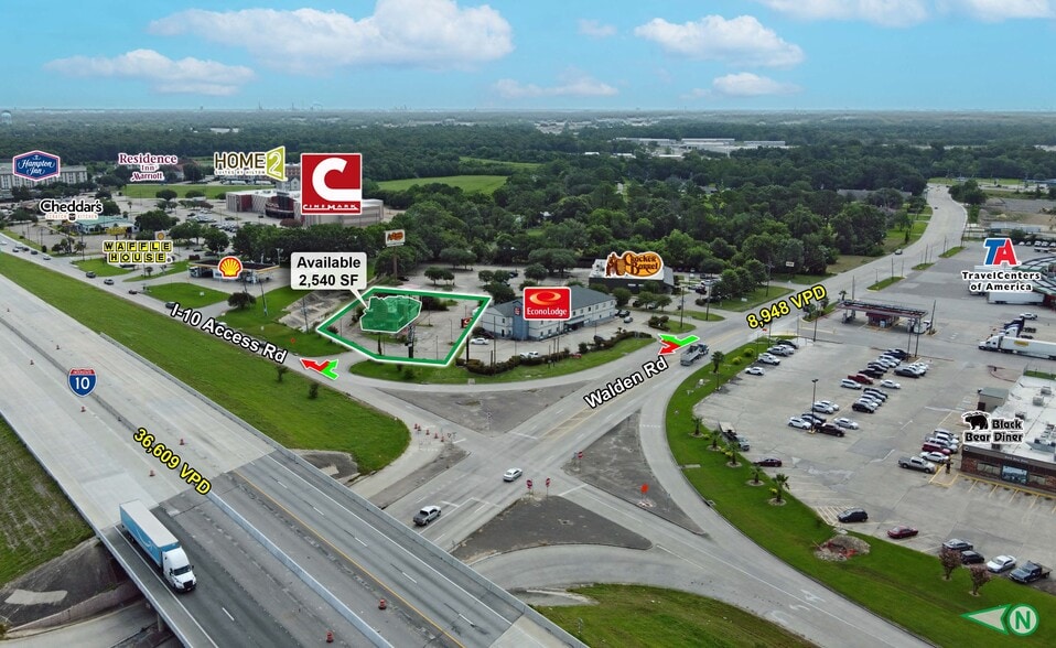 3885 Interstate 10 S, Beaumont, TX à louer - Aérien – Image 3 sur 4