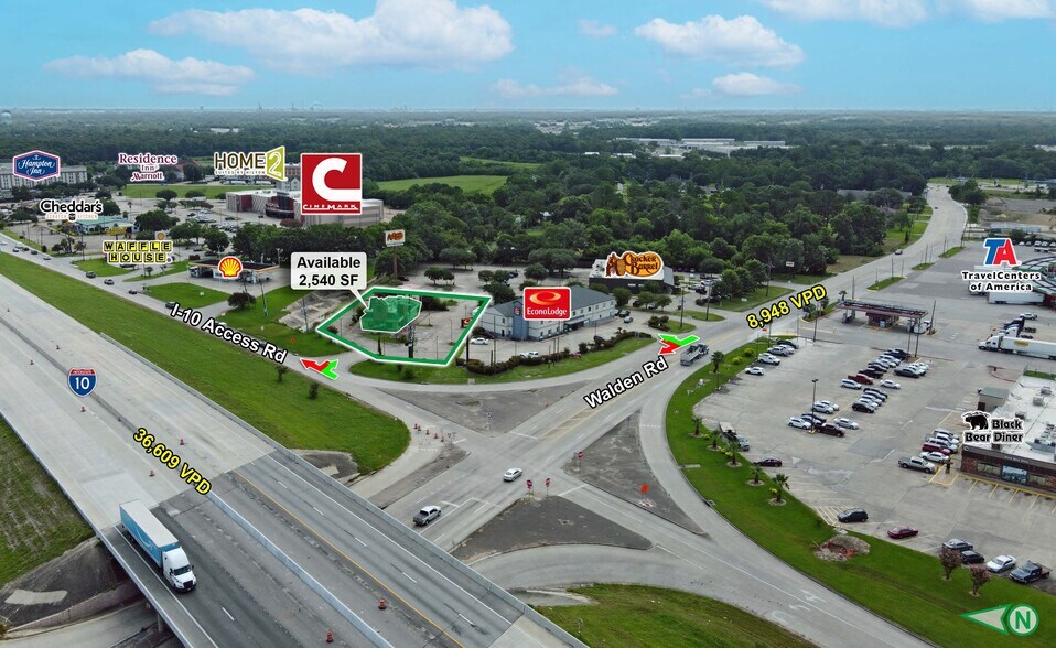 3885 Interstate 10 S, Beaumont, TX à louer - Aérien – Image 3 sur 4