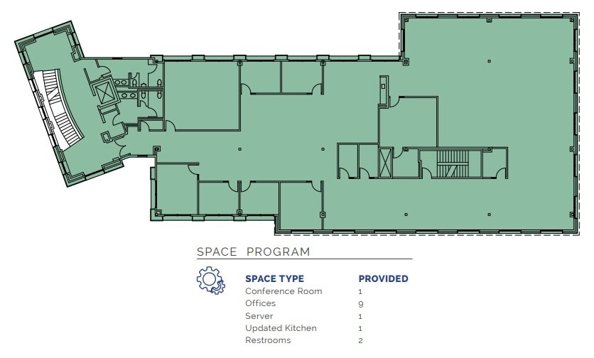 399 W El Camino Real, Mountain View, CA à louer Plan d’étage– Image 1 sur 1