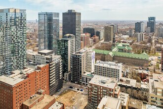 1190 Rue Mackay, Montréal, QC - VUE AÉRIENNE  vue de carte