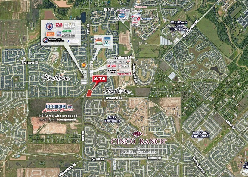 FM 1463 And Crossover Rd, Katy, TX à louer - Aérien – Image 2 sur 4