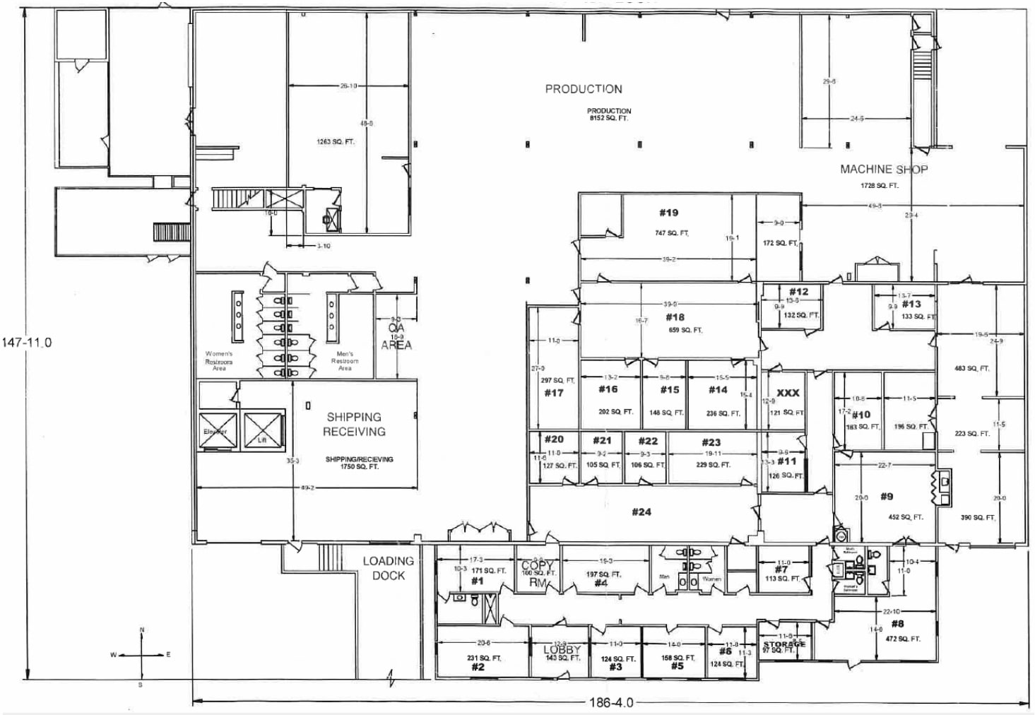 2151 Whitfield Industrial Way, Sarasota, FL à louer Plan d’étage– Image 1 sur 1