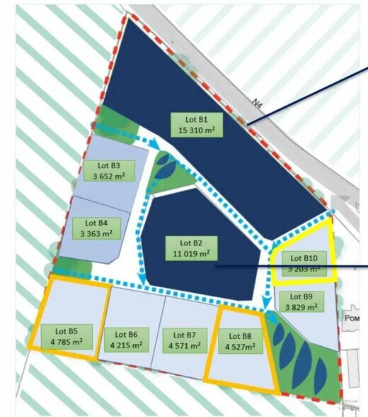 Terrain dans Fontenay-Trésigny à vendre - Photo de l’immeuble – Image 3 sur 3