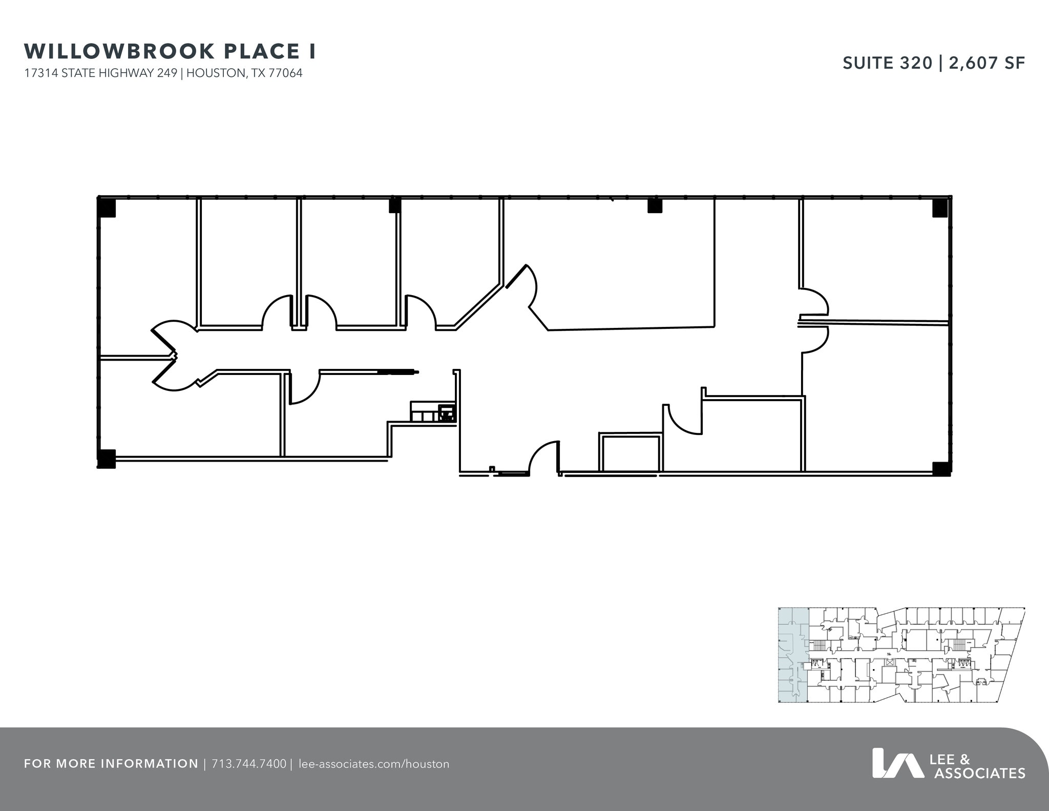 17314 State Highway 249, Houston, TX à louer Plan d’étage– Image 1 sur 1